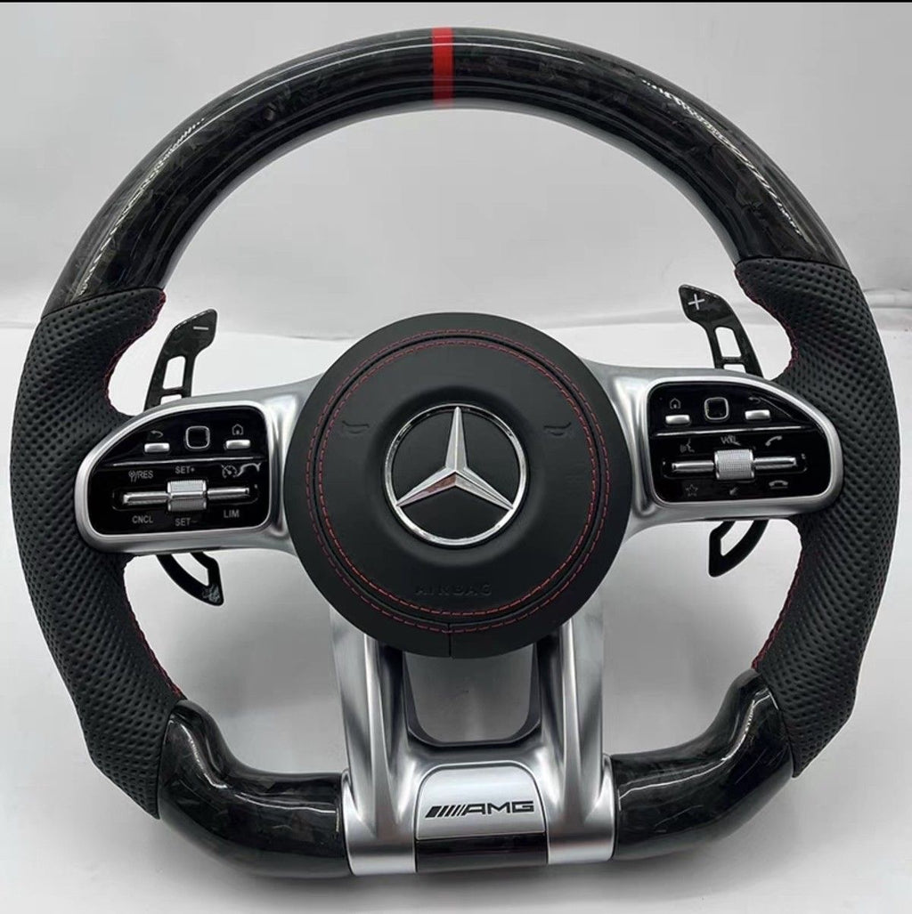 MERCEDES-BENZ 2020
AMG PERFORMANCE
STYLE CUSTOMIZABLE
STEERING WHEEL (FITS
2010+ ALL MODELS)