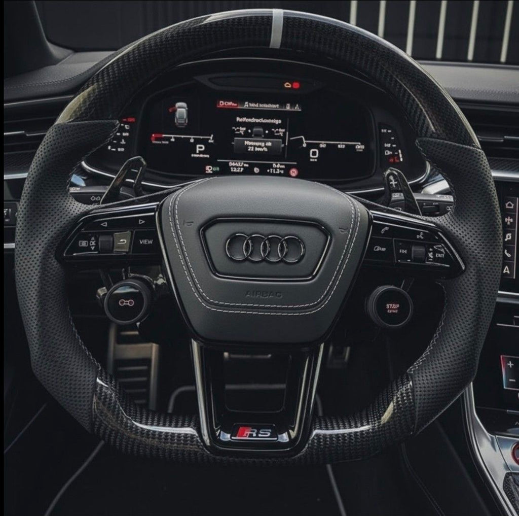 AUDI RS6 STYLE CUSTOMIZABLE STEERING WHEEL