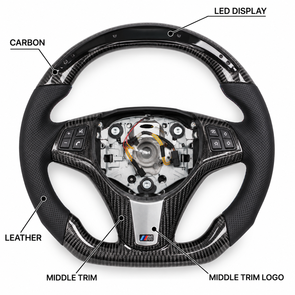 BMW E-Series M Sport Custom Steering Wheel