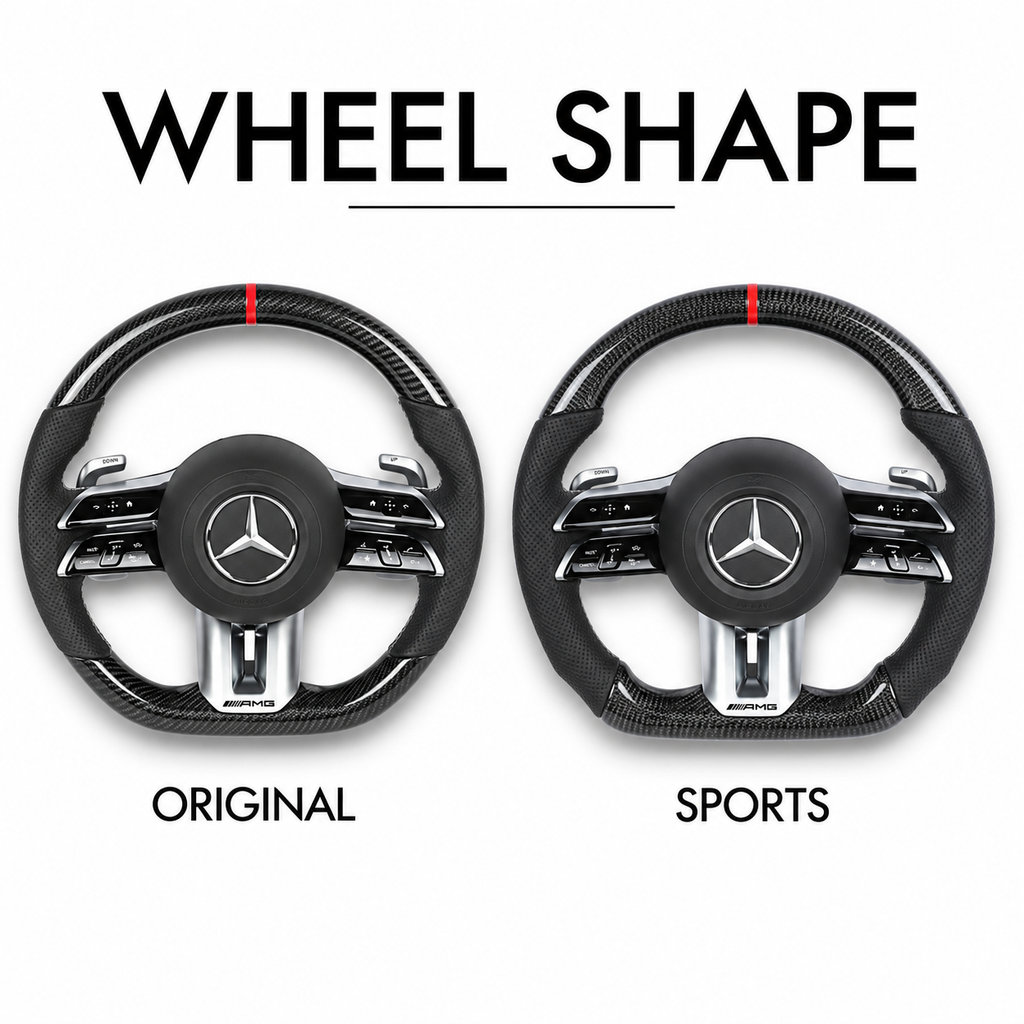MERCEDES-BENZ 2023 AMG STYLE CUSTOMIZABLE STEERING WHEEL