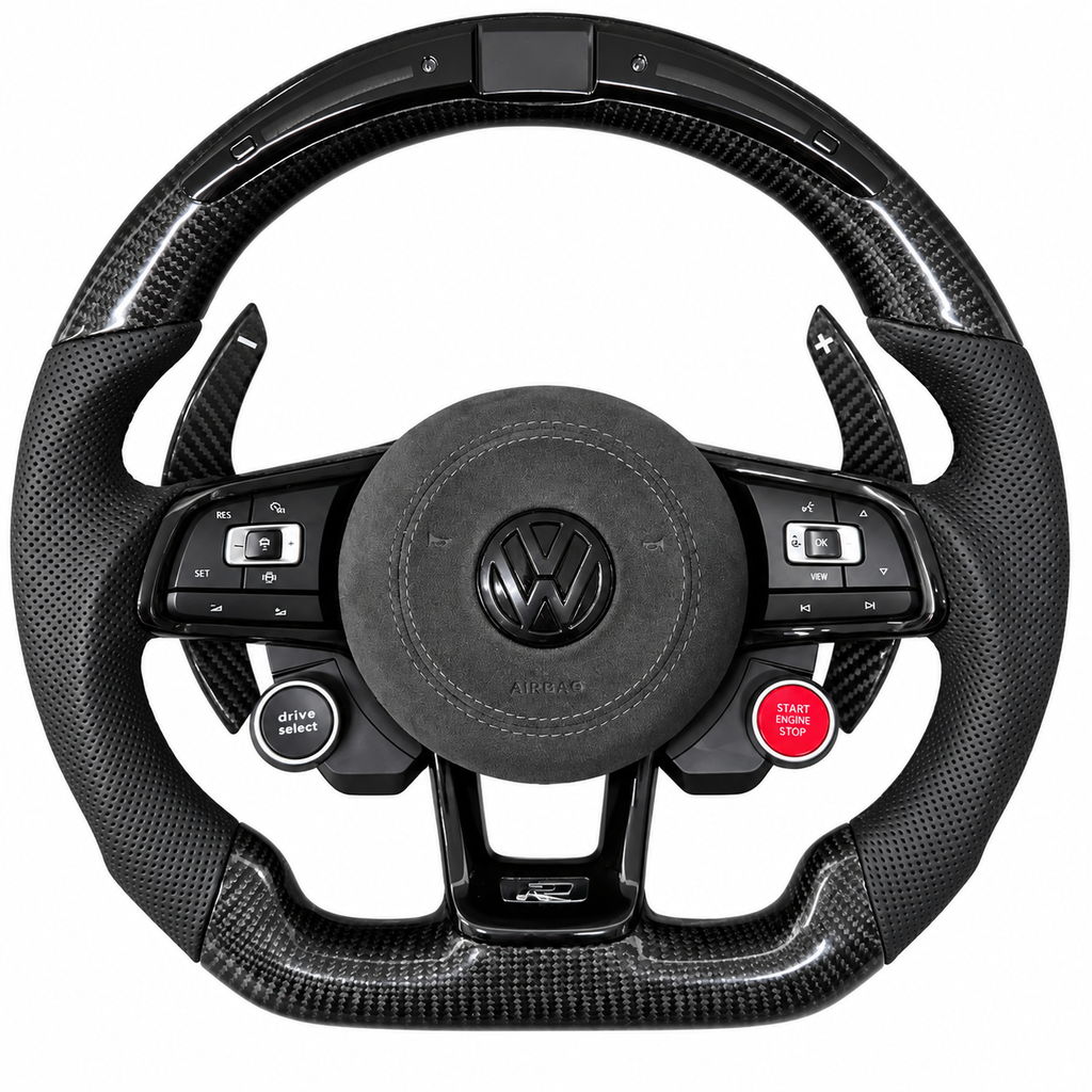 VOLKSWAGEN GOLF MK7 / MK7.5 STYLE CUSTOMIZABLE STEERING WHEEL